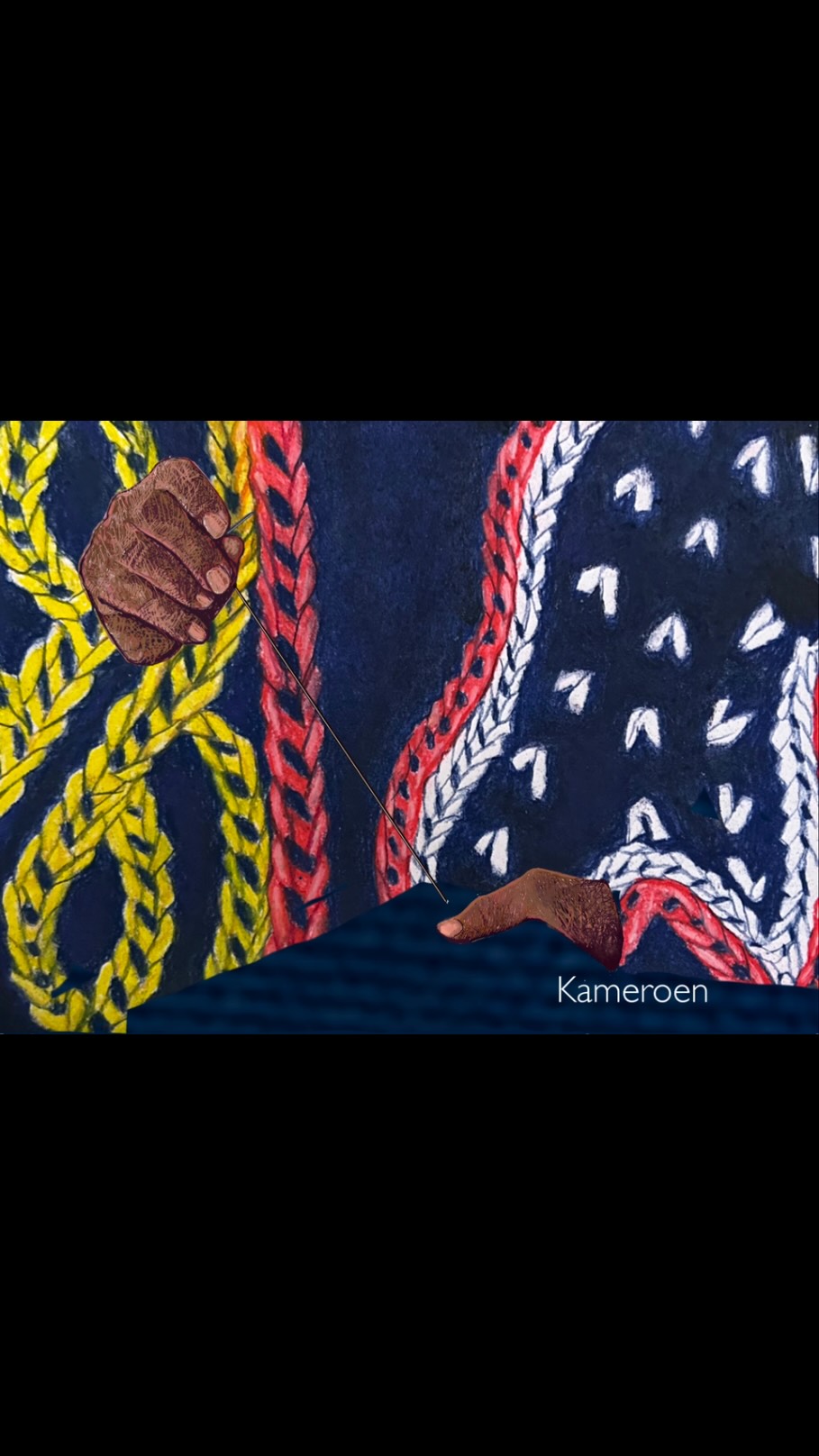 Kameroen 
Global Peace Index: 🔴137| 163 
Gender Index: 🔴 112 | 139

Met dank aan Anneke de Keijzer
.
.
.
.
.
.
.
.
.
.
.
#textileinspiration⠀
#textileart⠀⠀⠀
#workonpaper ⠀⠀⠀
#textielplus ⠀
#ingevanderstorm